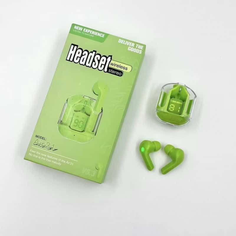 Air39 Transparent Wireless Earbuds - Cash on Delivery